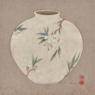 달항아리_벚꽃 Ⅲ