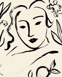 Matisse's Muse Portrait Ⅰ