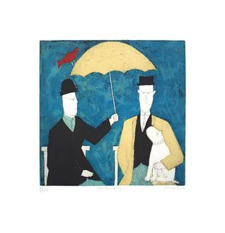 Under the Umbrella, blue