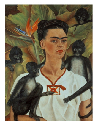Self-Portrait with Monkeys