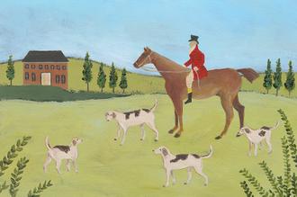 Folk Art Fox Hunt Ⅳ