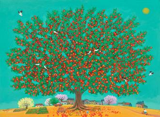 집으로 가는 길_동백나무