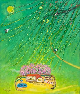 집으로 가는 길_초록들판