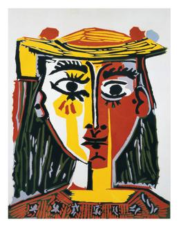 Bust of a Woman with a Hat