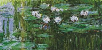 Waterlilies (green)