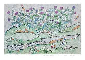 제주생활의 중도 Grey Sky