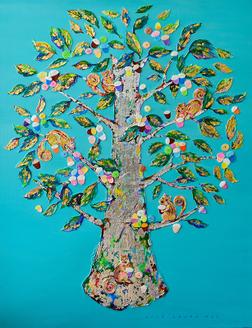 Sweet Acorns With Squirrels