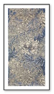 Honeysuckle furnishing fabric, 1876