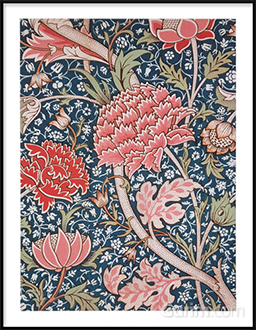 Cray furnishing fabric, 1884