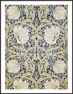 Pimpernel wallpaper, 1876