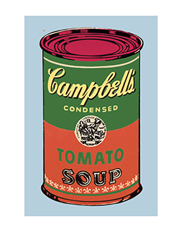 Campbell'S Soup Can, 1965 (Green & Red)