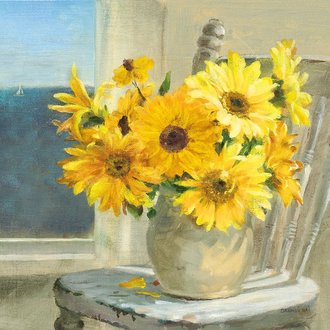 Sunflowers by the Sea Crop Light