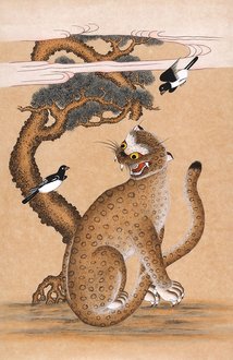 호작도 (까치와 호랑이) Ⅱ