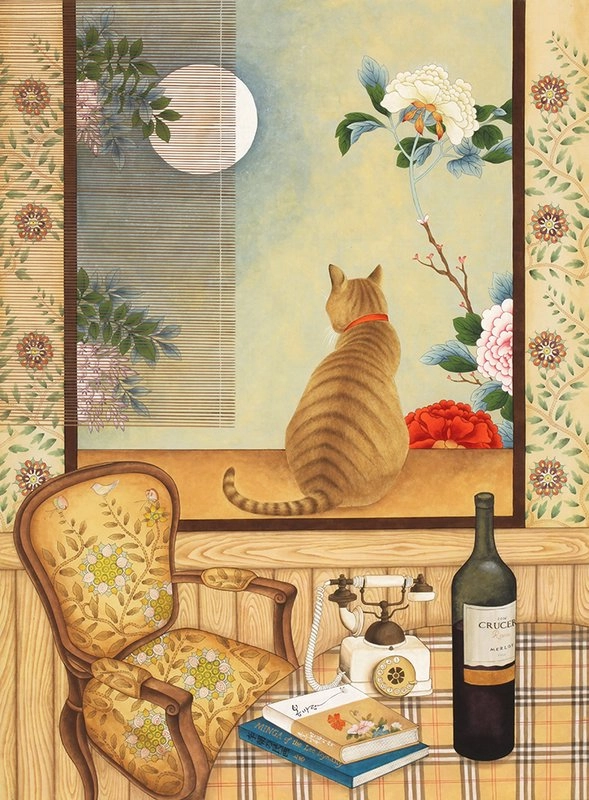 기다림, 달빛 창가에서