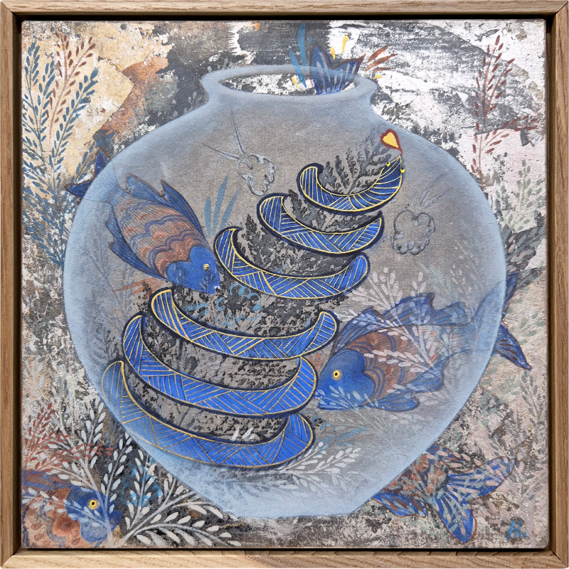 달항아리 巳.思 (지혜의뱀)