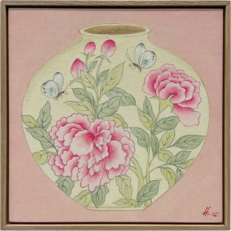 달항아리 기쁨 喜