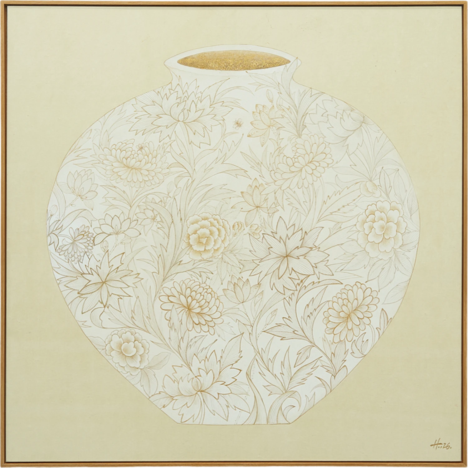 달항아리 빛의 정원 I