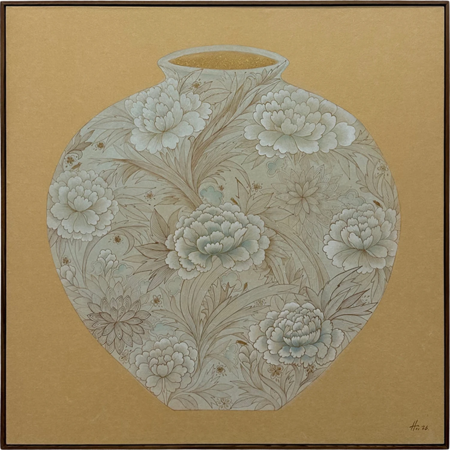 달항아리 빛의 정원 III