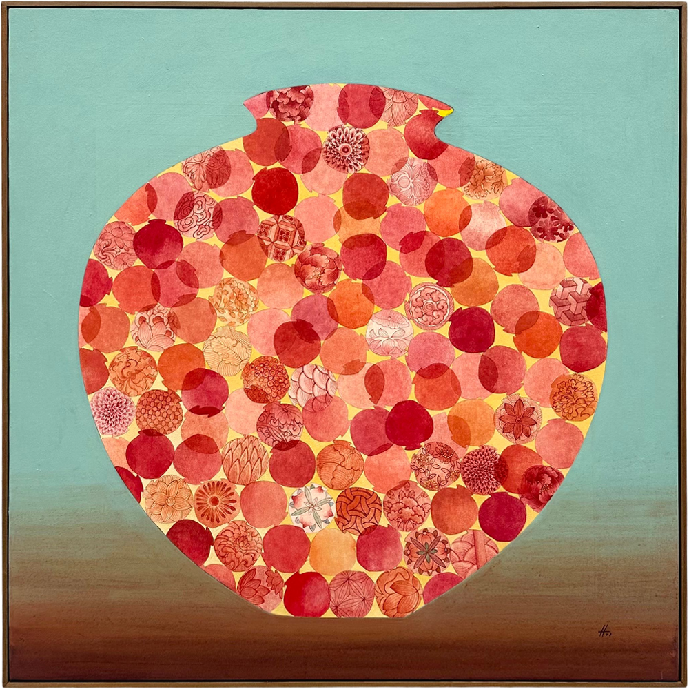 달항아리 태양의 에너지 火