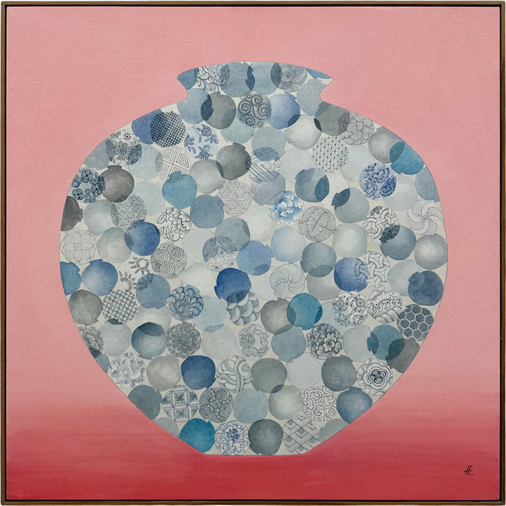 달항아리 맑고 따뜻한 공기 風