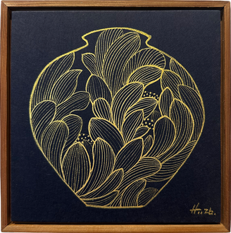 달항아리 담다 생명의 숨결_Lotus