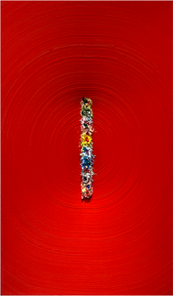 공간의 재구성 (틈에서 스며나오는 붉은빛)