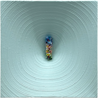 공간의 재구성 (틈에서 스며나오는 하늘빛)