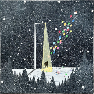 풍선따라 만난 정원