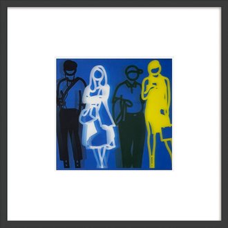 Black White Green Yellow