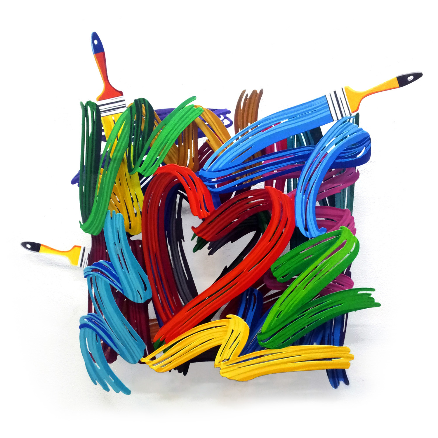 Graffiti Heart 3 Layer (L)