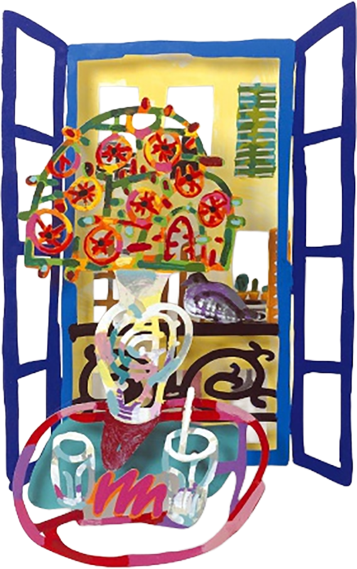 French window (3 Layers)