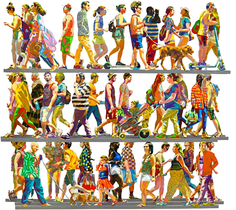5th Avenue Q (3 Layer)