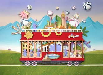 론다 언덕의 바람은 말라가의 파란 날개를 타고