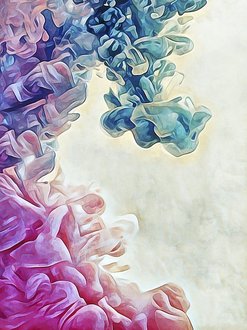 Cotton Candy Clouded Water Ⅱ