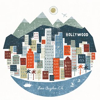 Colorful Los Angleles