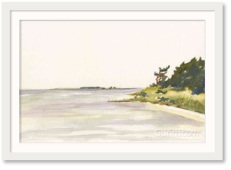 Solitary Coastline I