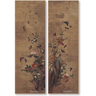 화접도 2폭 세트