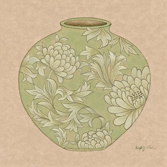 달항아리_Chrysanthemum