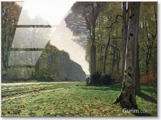 The Road to Bas-Breau, Fontainebleau(Le Pave de Chailly), c.1865