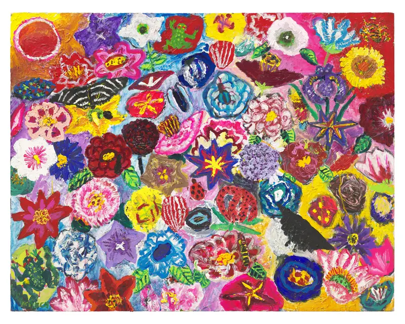 김종학 Flowers in Bloom